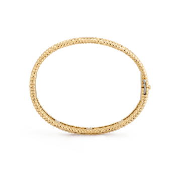 VCARP5DP00 - Perlée diamonds bracelet, 3 rows, small model