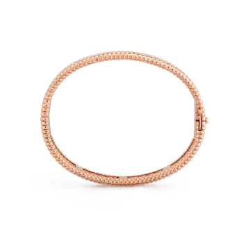 VCARP5E600 - Perlée diamonds bracelet, 3 rows, small model