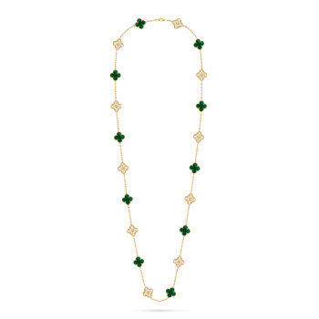 VCARO7GP00 - Langes Collier Vintage Alhambra, 20 Motive