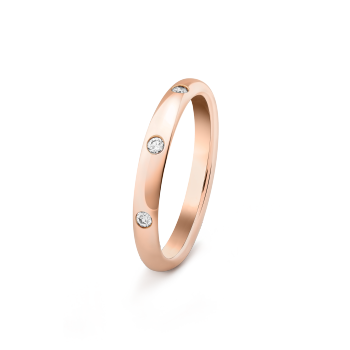 タンドルモン エトワール マリッジリング 18K ローズ ゴールド 