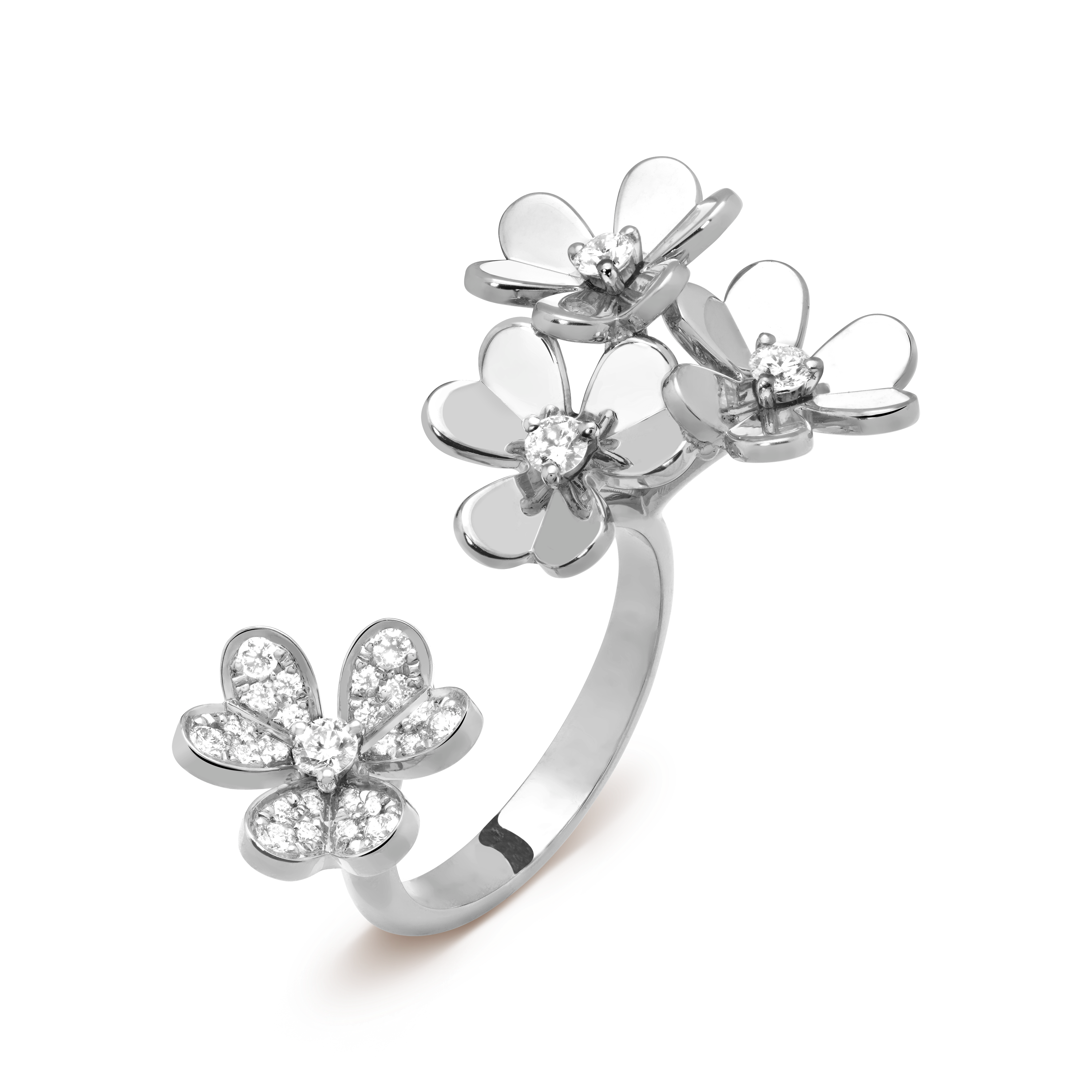 van cleef arpels flower ring