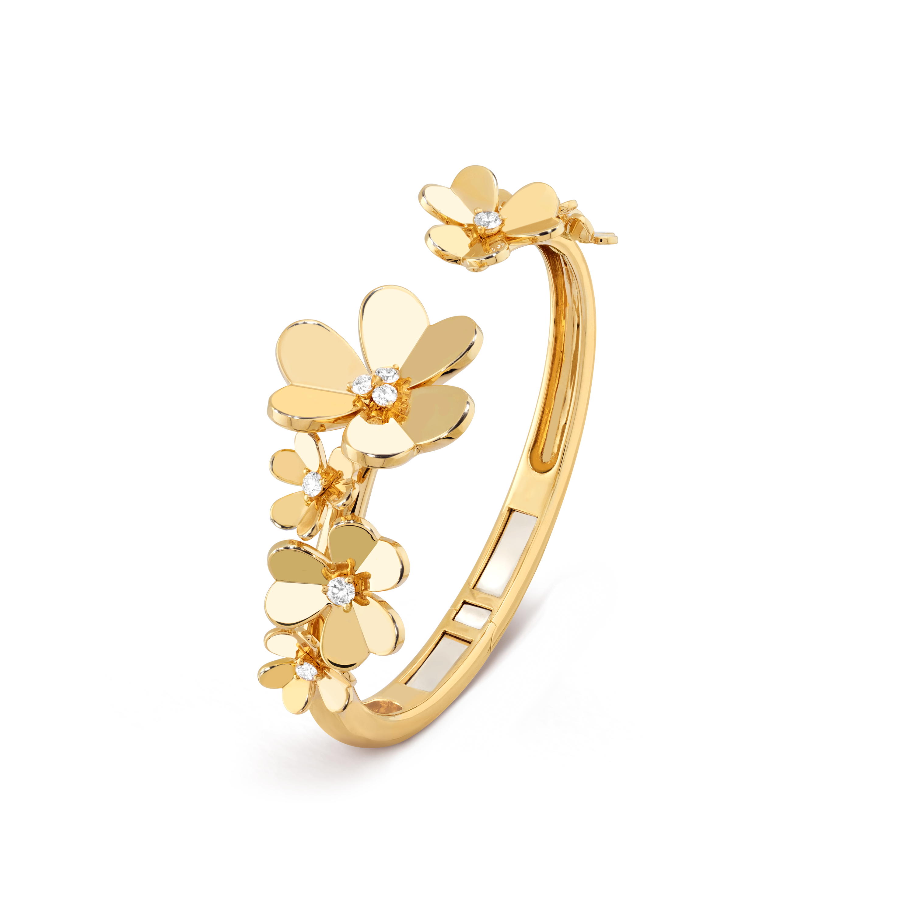 Van cleef on sale flower bracelet