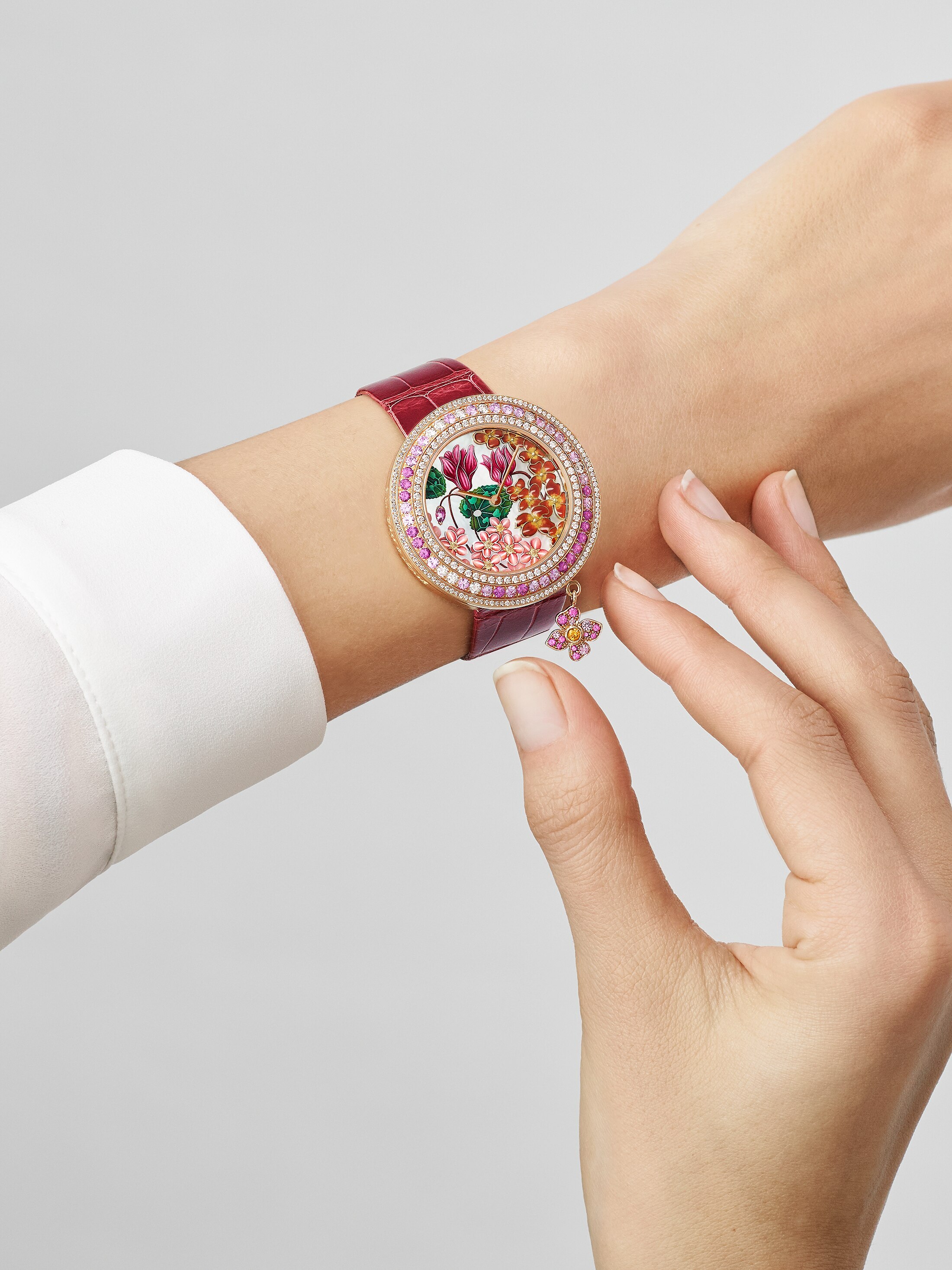 Van cleef charm watch cheap