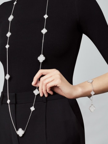 Diamond cluster cuff reference