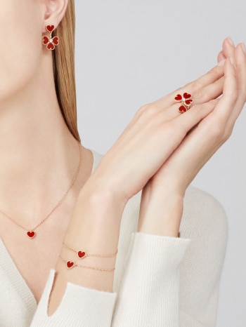 three-stone drop earrings reference image
