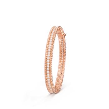 Perlée diamonds bracelet, 1 row, extra small model