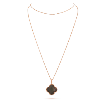 Van Cleef & Arpels Vintage Alhambra 18k Rose Gold 5 Motif Mother of Pe –  Madison Avenue Couture