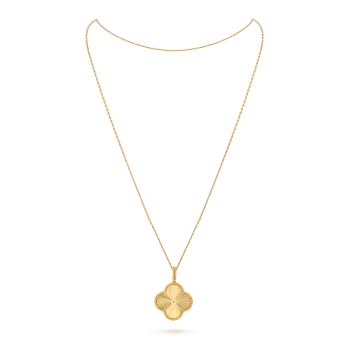 Vintage Alhambra pendant 18K yellow gold - Van Cleef & Arpels