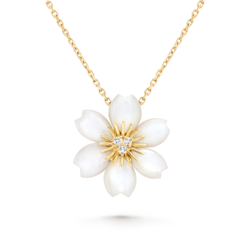 Rose de Noël pendant, mini model