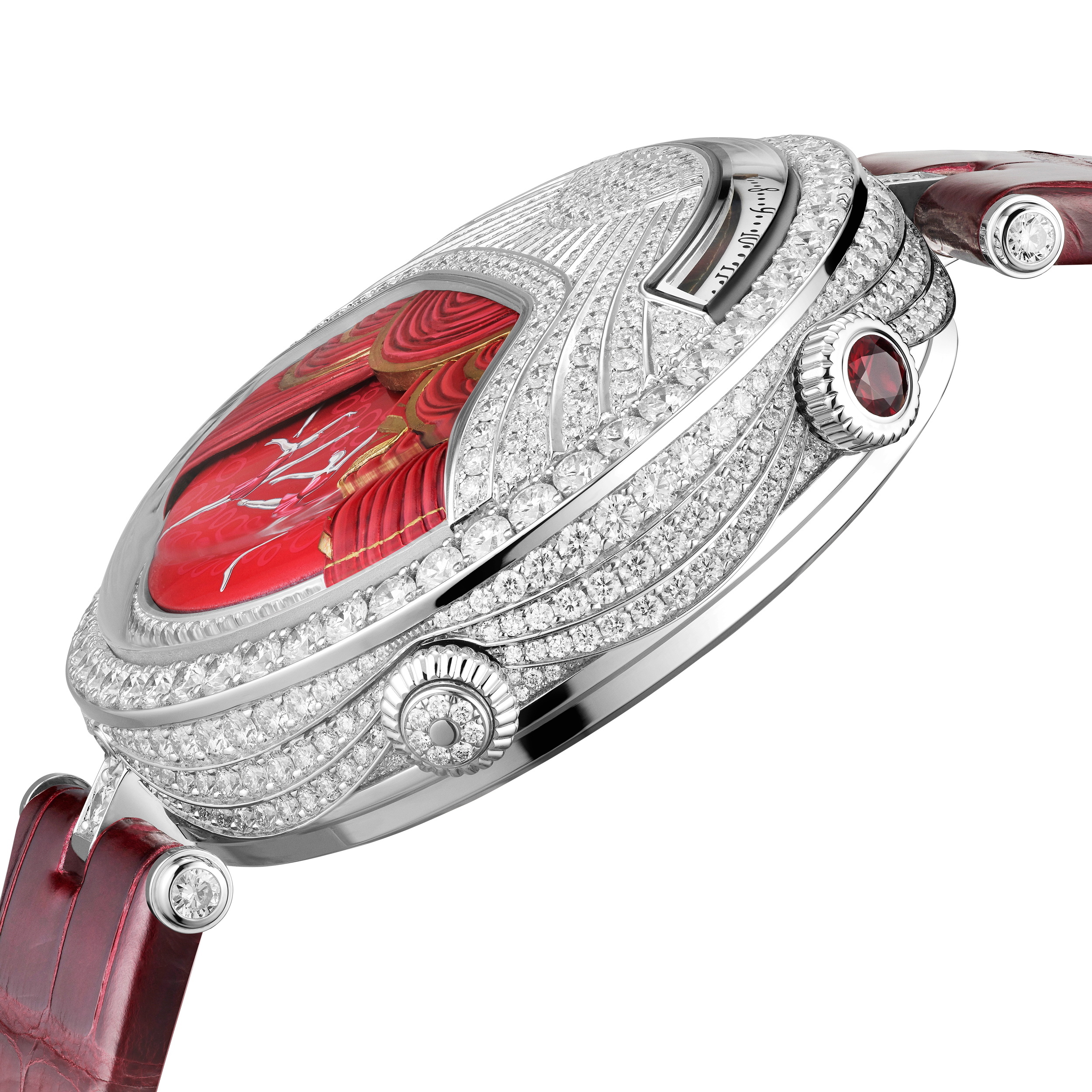 レディ アーペル バレリーヌ ミュージカル ルビー ウォッチ Vcaro Van Cleef Arpels