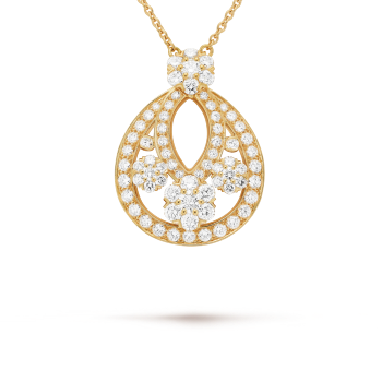 VCARO9TK00 - Snowflake pendant, small model