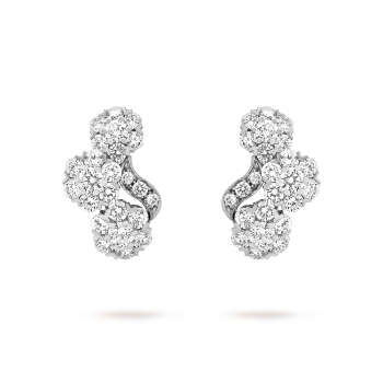 VCARO3RK00 - Серьги Snowflake Trois Fleurs