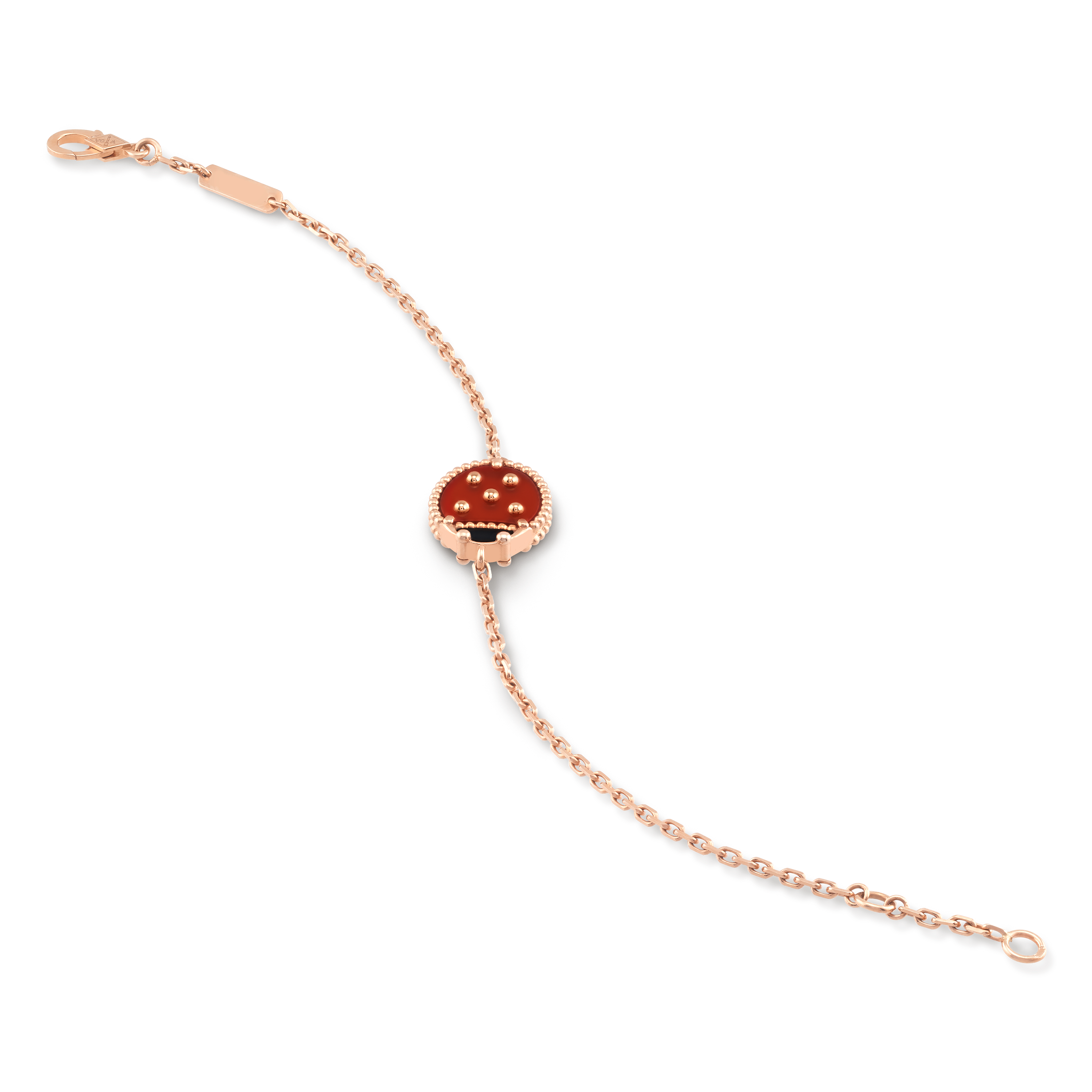 van cleef bracelet red