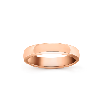 Toujours wedding band, 4 mm, THREE_FOURTH, Jewelry Ring