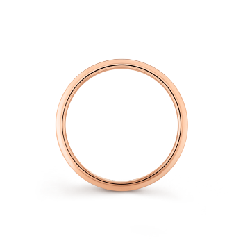 Toujours wedding band, 4 mm, THREE_FOURTH, Jewelry Ring