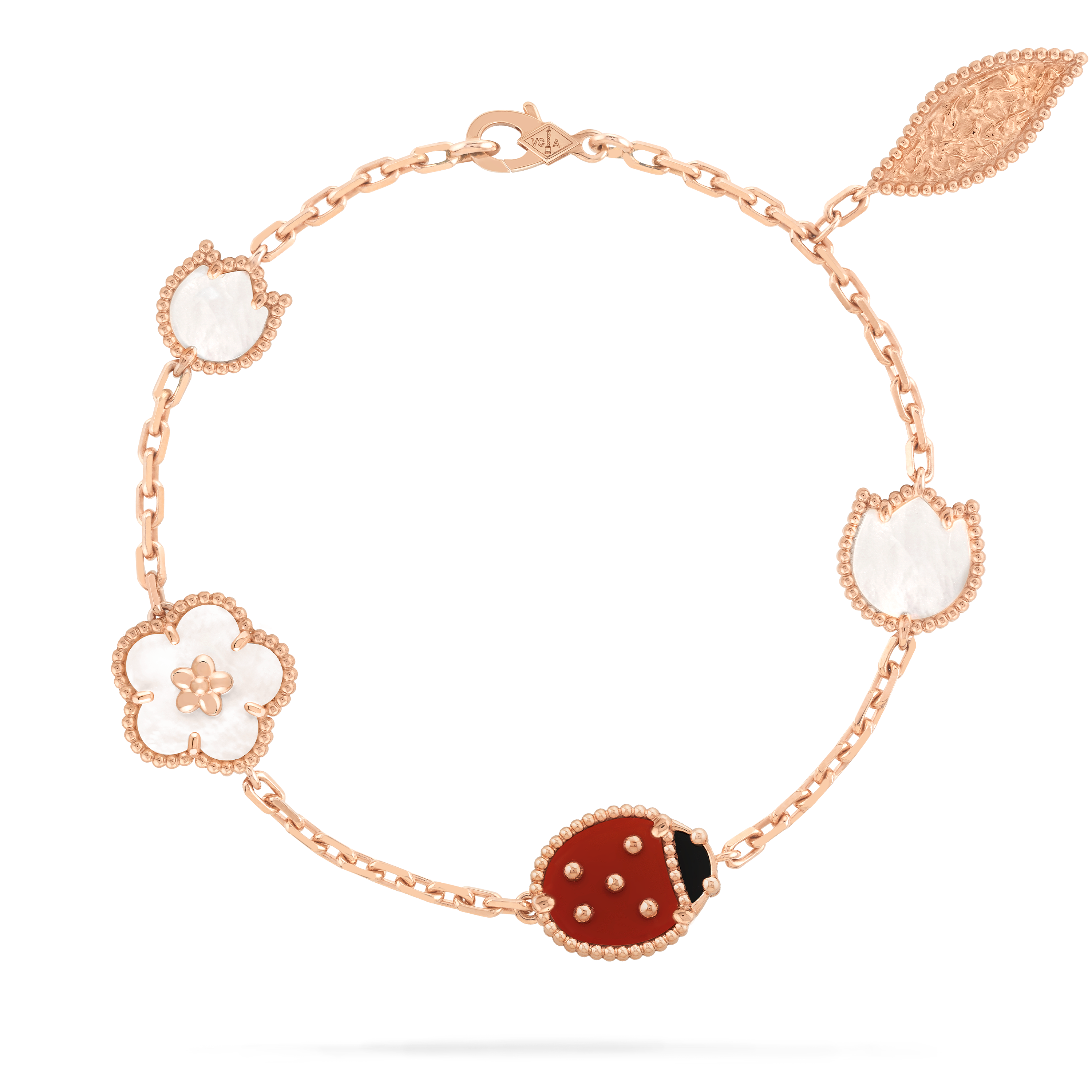 Lucky Spring bracelet, 5 motifs 