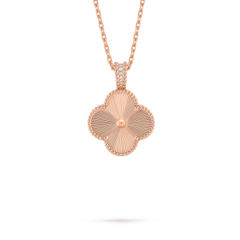Vintage Alhambra pendant Rose gold 