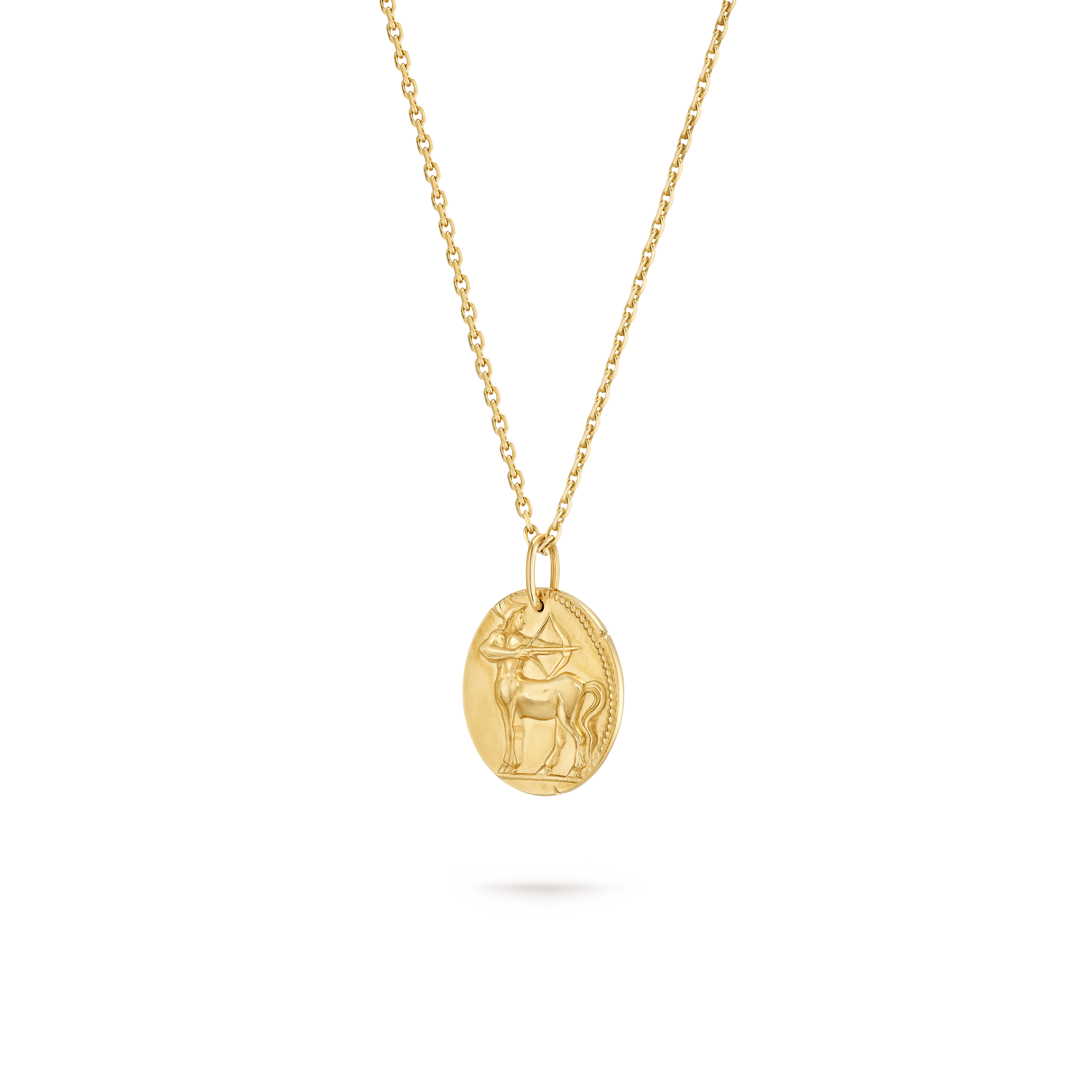 Zodiaque medal Sagittarii (Sagittarius) 18K yellow gold - Van Cleef ...