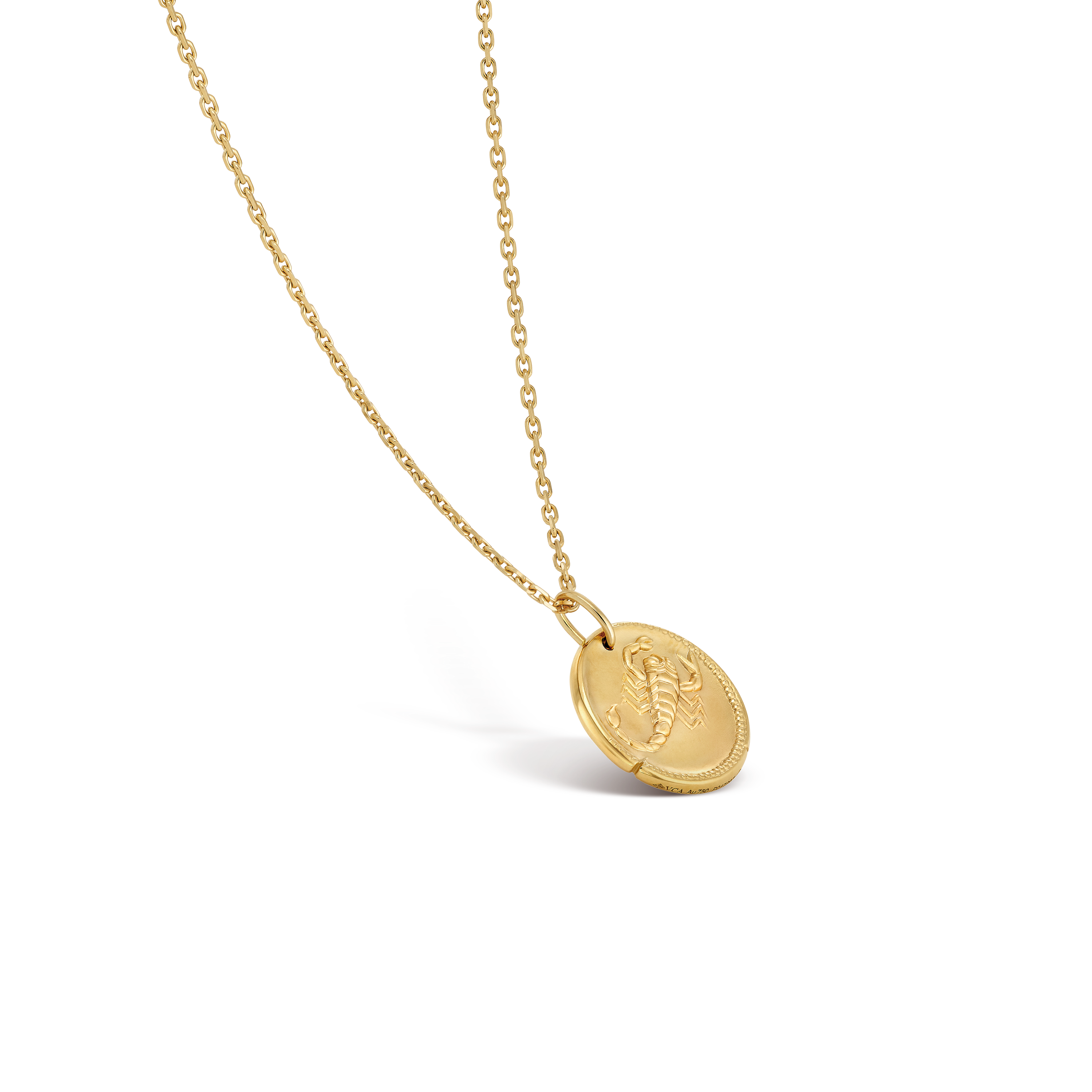 Scorpio Zodiac Pendant Necklace | vlr.eng.br