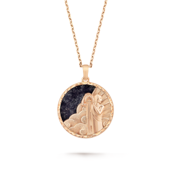 ゾディアック ロングネックレス アリエティス (牡羊座) 18K ローズ ゴールド, アイアンアイ - ヴァン クリーフ&アーペル - Van  Cleef & Arpels