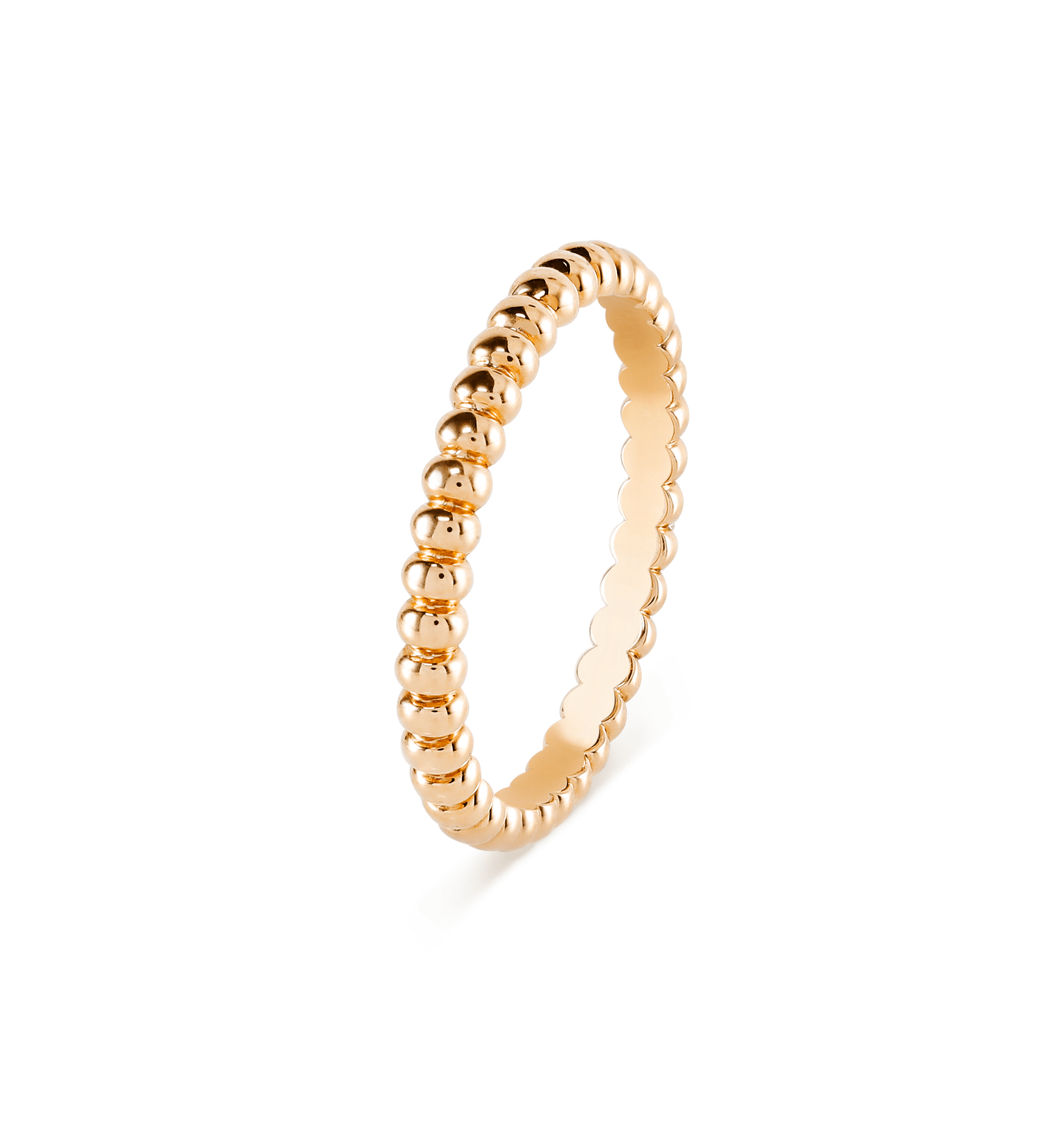 Van Cleef & Arpels - Perlee Pearls of Gold Ring, Small Model - Ring Woman Yellow Gold