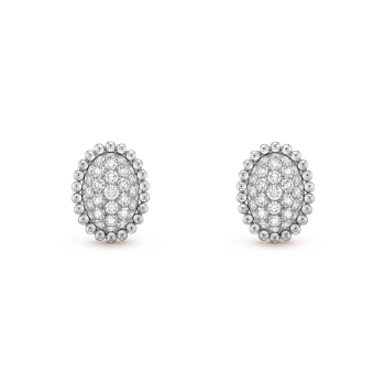 VCARP7UY00 - Perlée diamonds pavé earrings