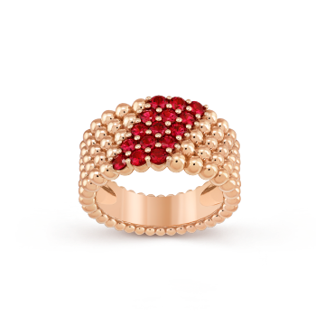 VCARP7TX00 - Perlée couleurs ring, 5 rows
