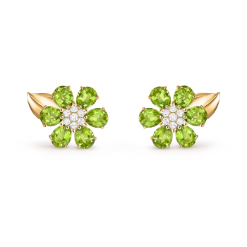 VCARPHKD00 - Fleurs d’Hawaï earrings
