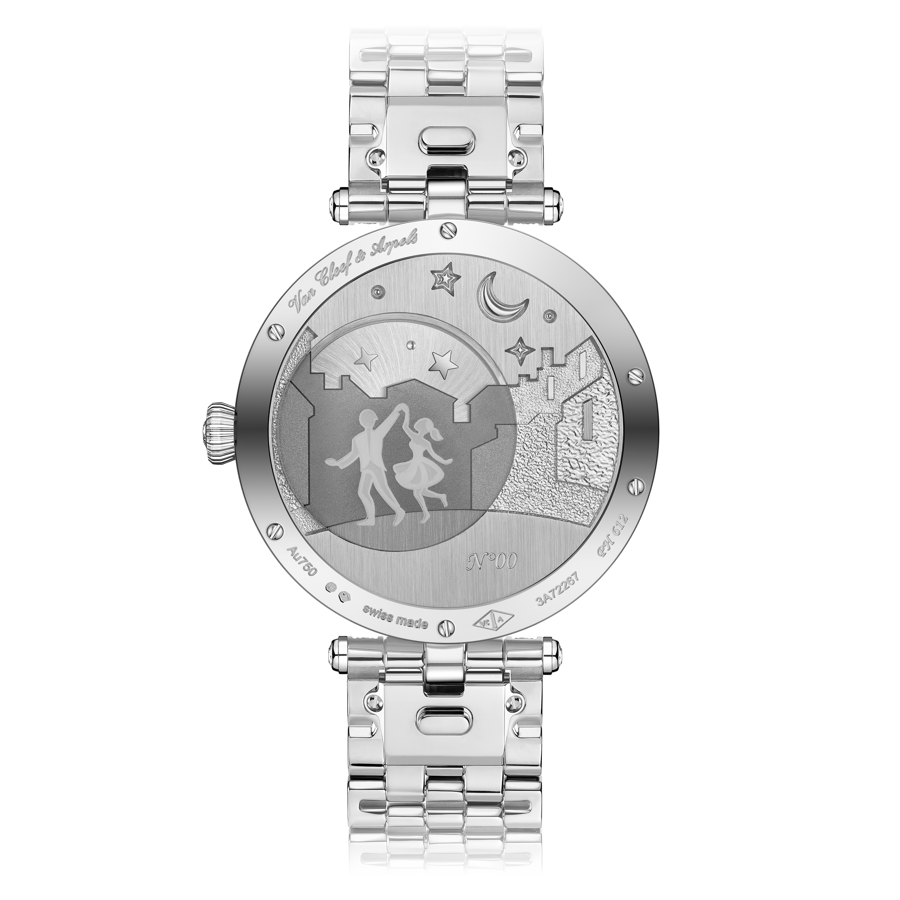 ヴァンクリーフ＆アーペル／レディースウォッチ レディ アーペル ポン デ ザムルー ウォッチ 18K ホワイト