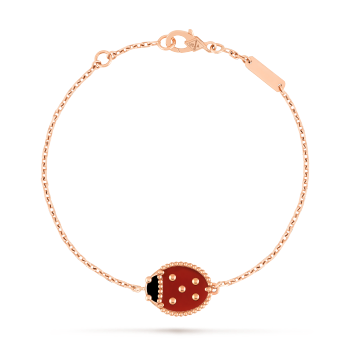 VCARP7R000 - Armband Lucky Spring, Marienkäfer mit geschlossenen Flügeln<br>