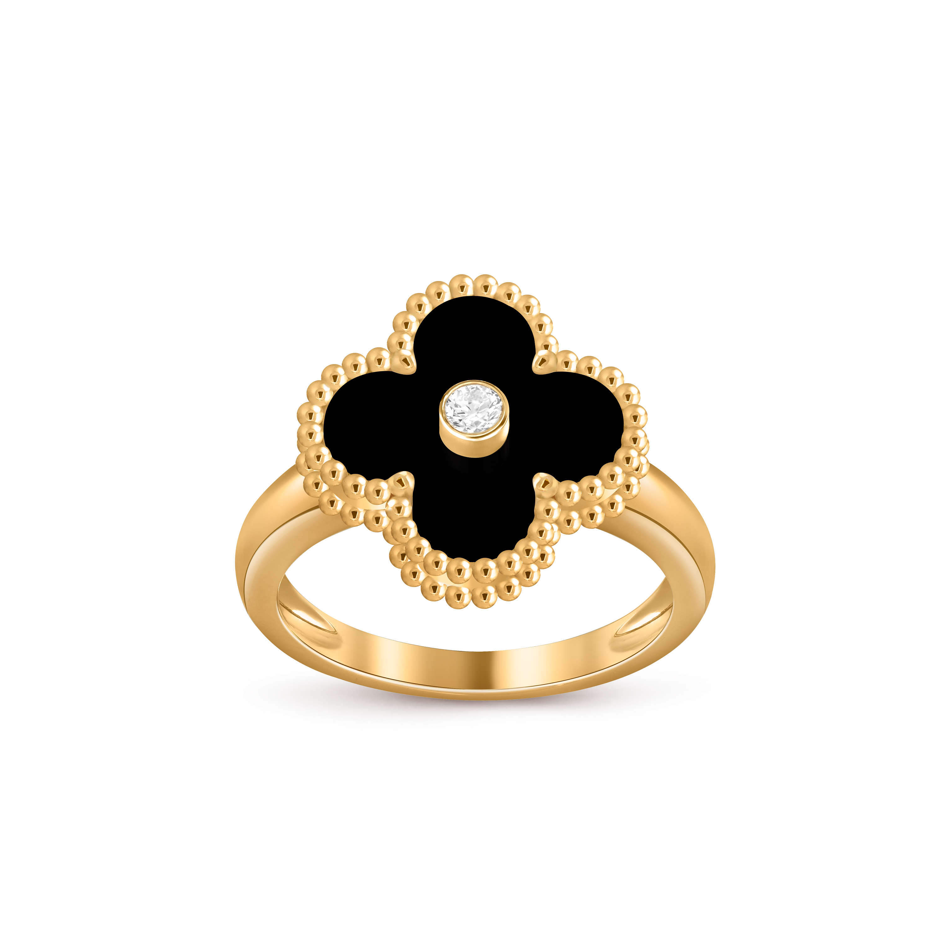 ヴィンテージ アルハンブラ ペンダント 18K イエローゴールド