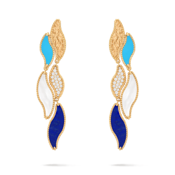 VCARPEMP00 - Lucky Summer Wave earrings