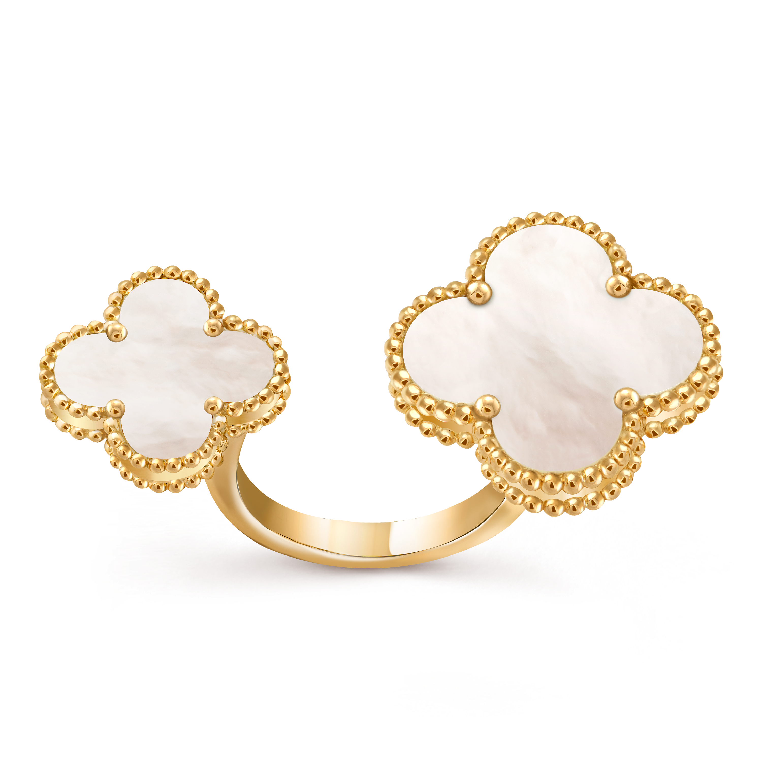 マジック アルハンブラ アントレ レ ドア リング 18K イエロー