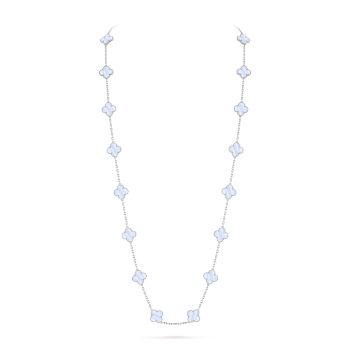Vintage Alhambra long necklace, 20 motifs