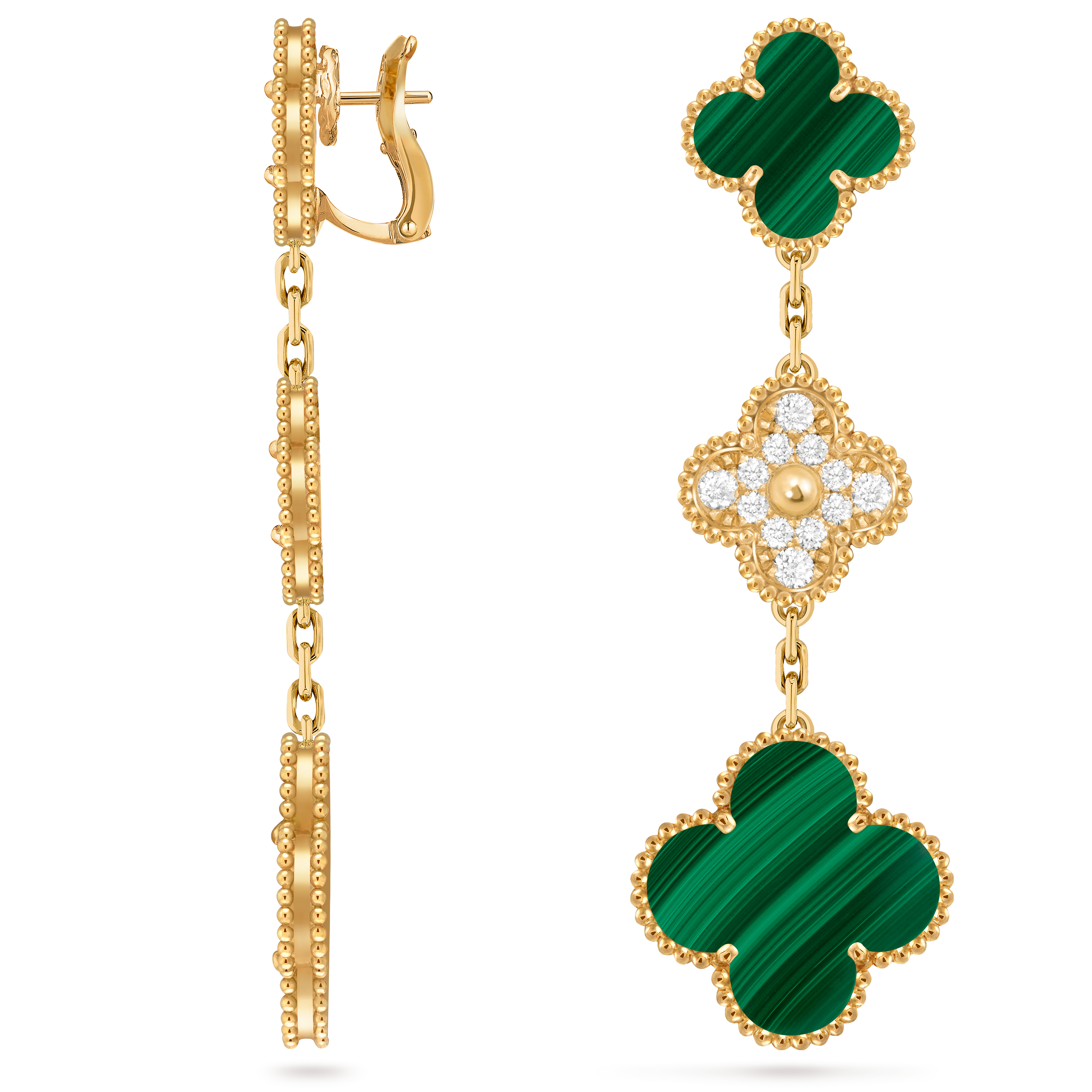 ヴァンクリ マジックアルハンブラ マラカイト ロングネックレス 楽天市場】ヴァンクリーフ＆アーペル Van Cleef & Arpels ロング