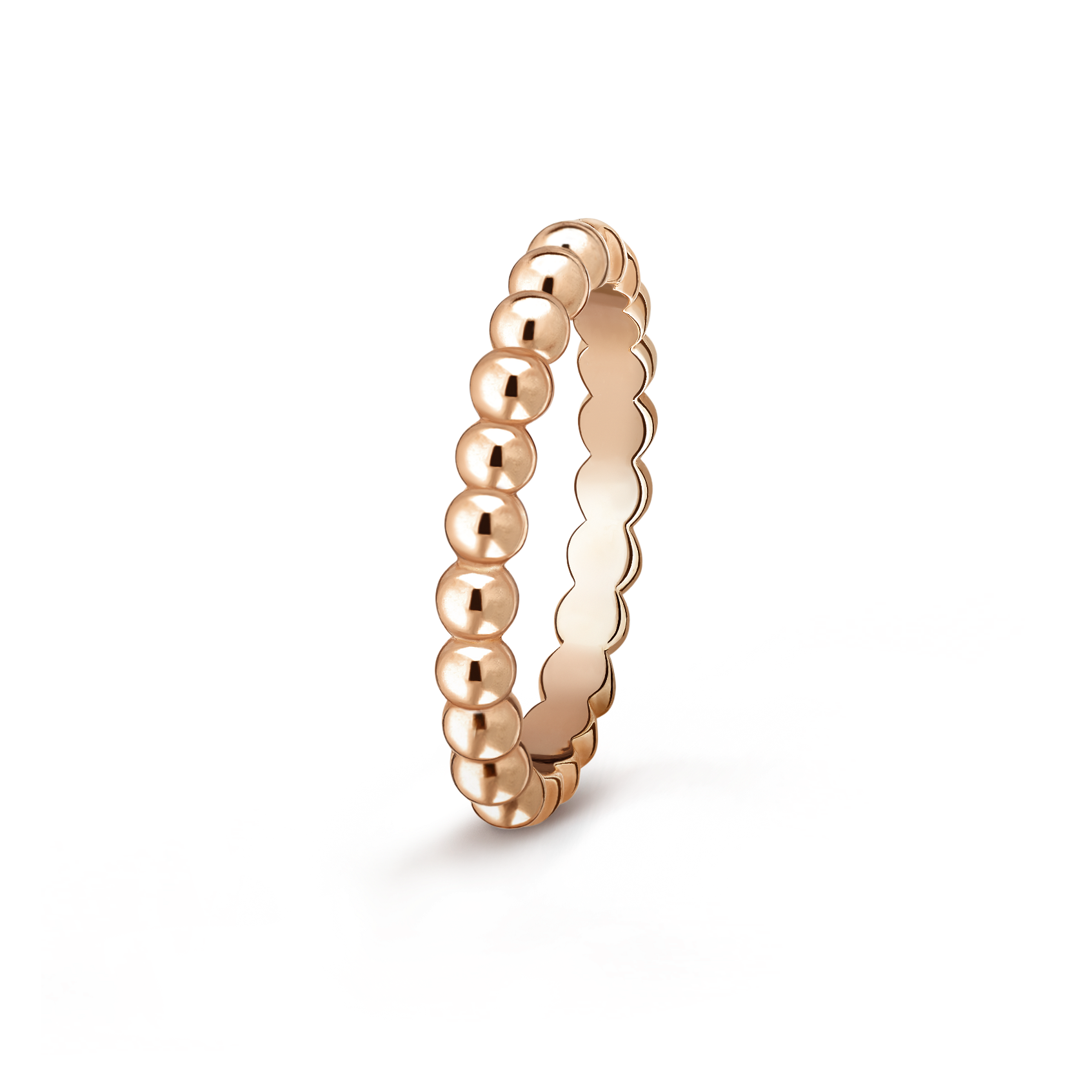 セール(SALE)開催中！ファッション通販 ペルレ ゴールドパール ローズ 18K リング、ミディアムモデル アクセサリー