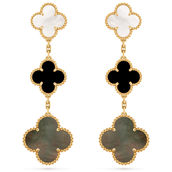 廃盤レア✨VanCleef&Arpelsマジックアルハンブラピアス マラカイト ヴァンクリーフ&アーペル マジックアルハンブラ ピアス