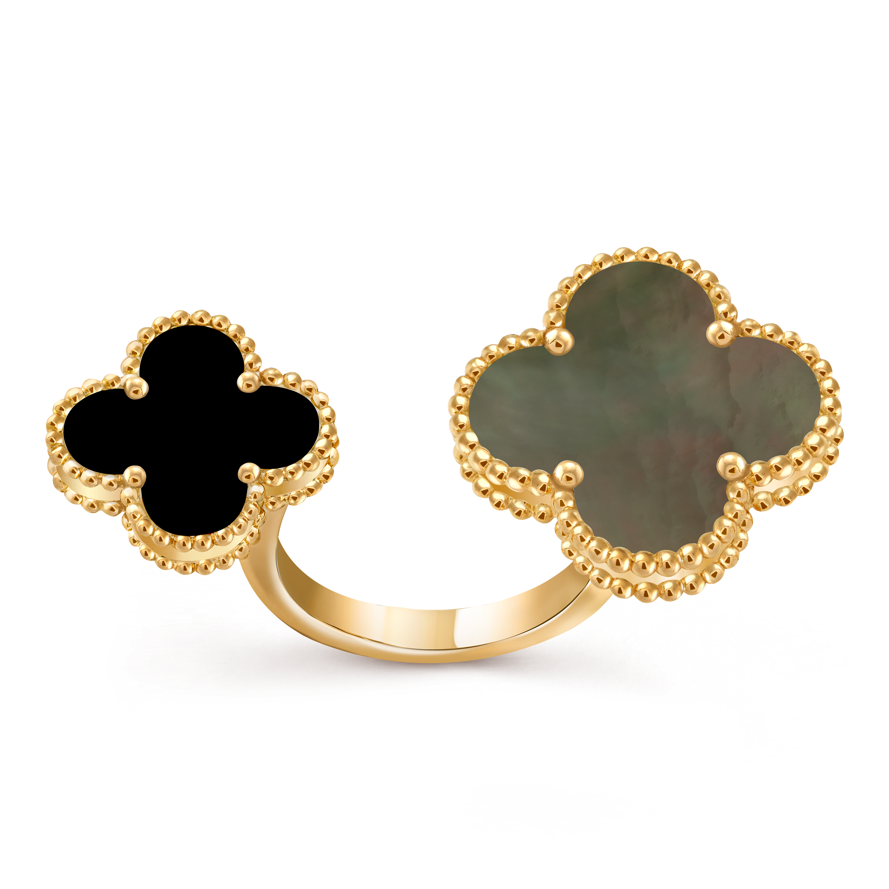 マジック アルハンブラ アントレ レ ドア リング 18K イエロー