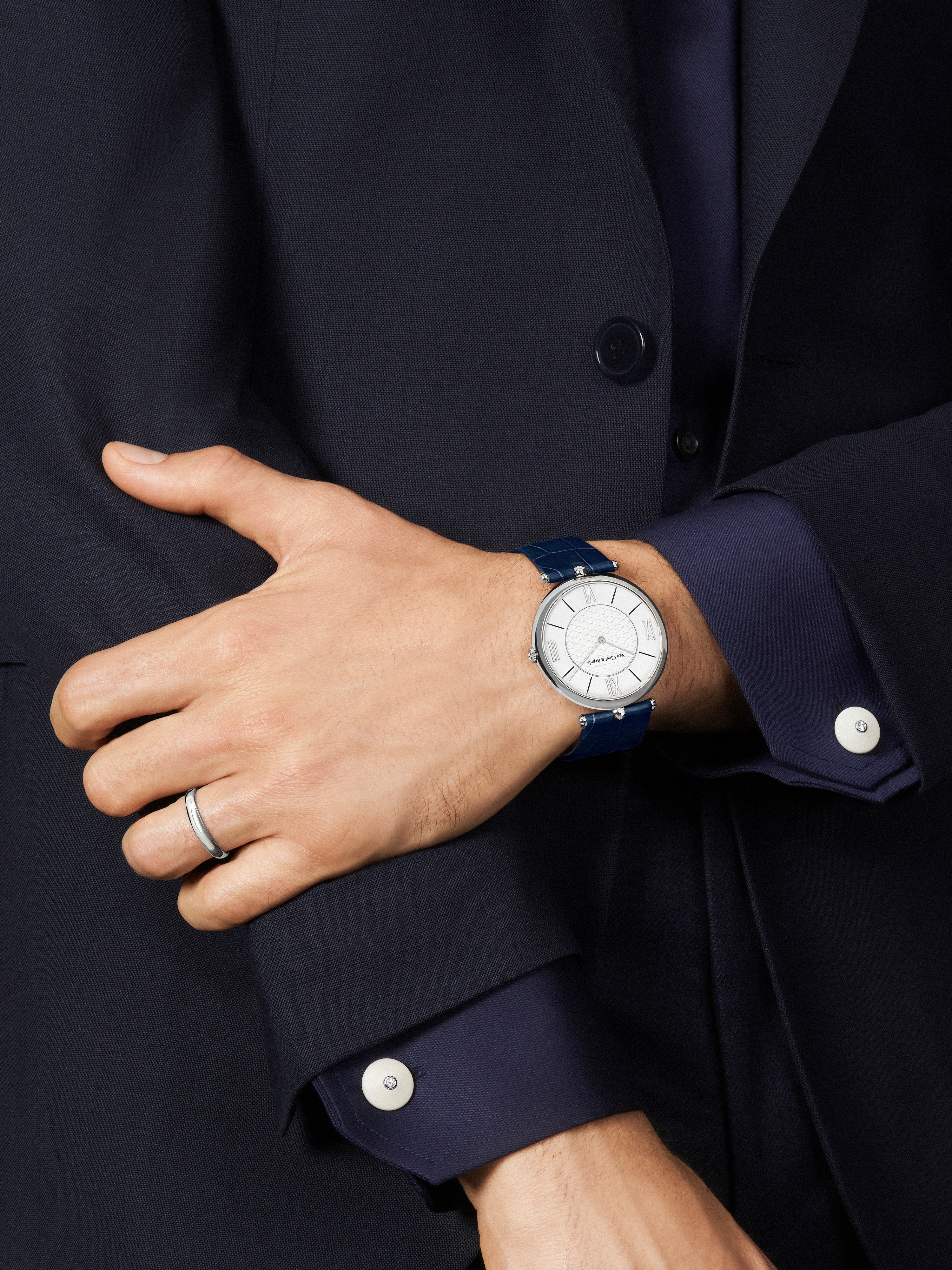 ピエール アーペル ウォッチ(42 mm） 18K ホワイトゴールド