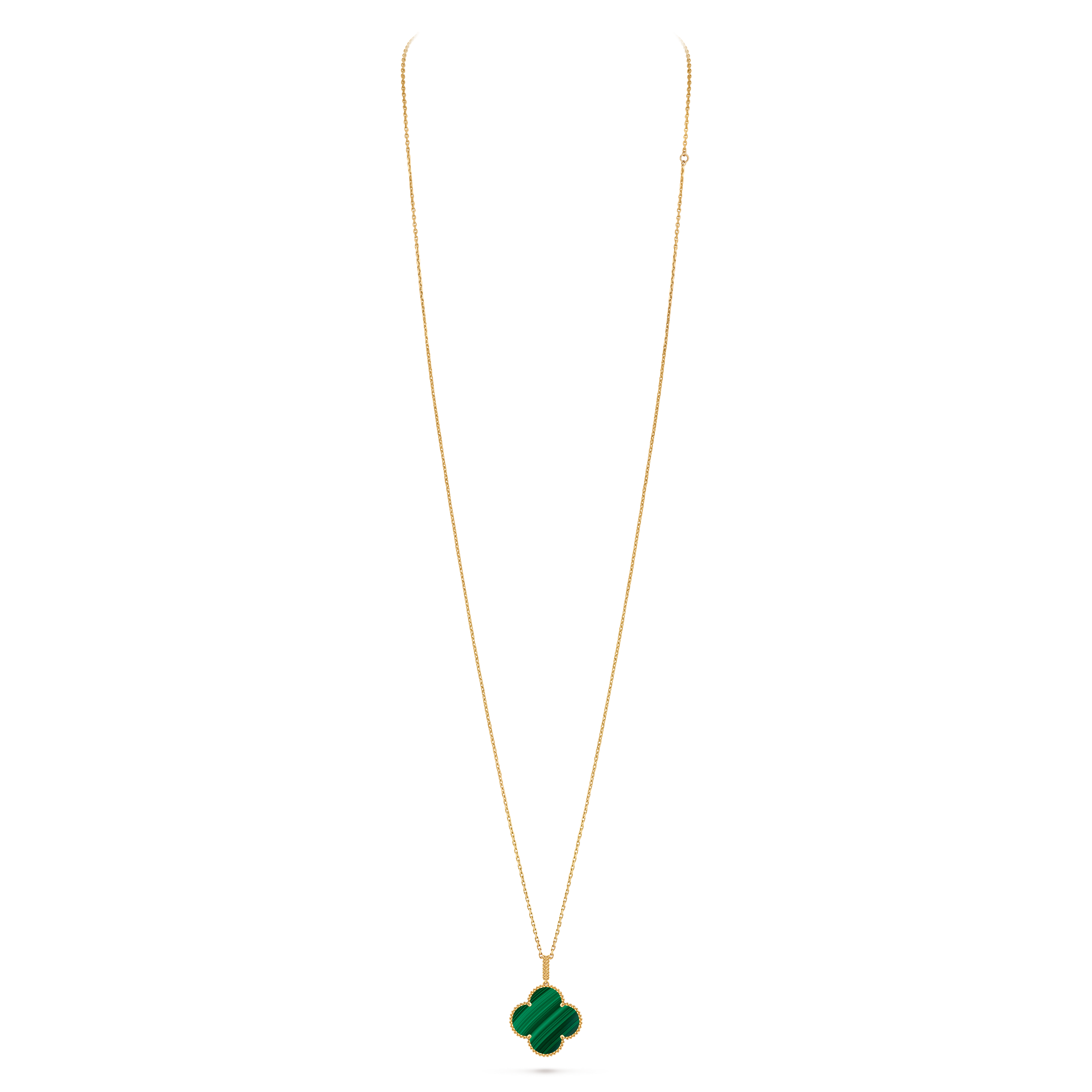 マジックアルハンブラロングネックレス マジック アルハンブラ ロングネックレス、1モチーフ 18K