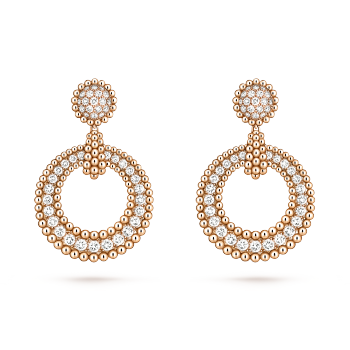 Perlée diamonds earrings