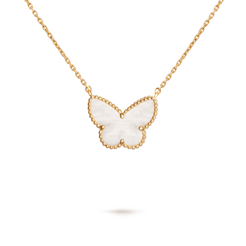 ラッキー アルハンブラ ロングネックレス、12モチーフ 18K