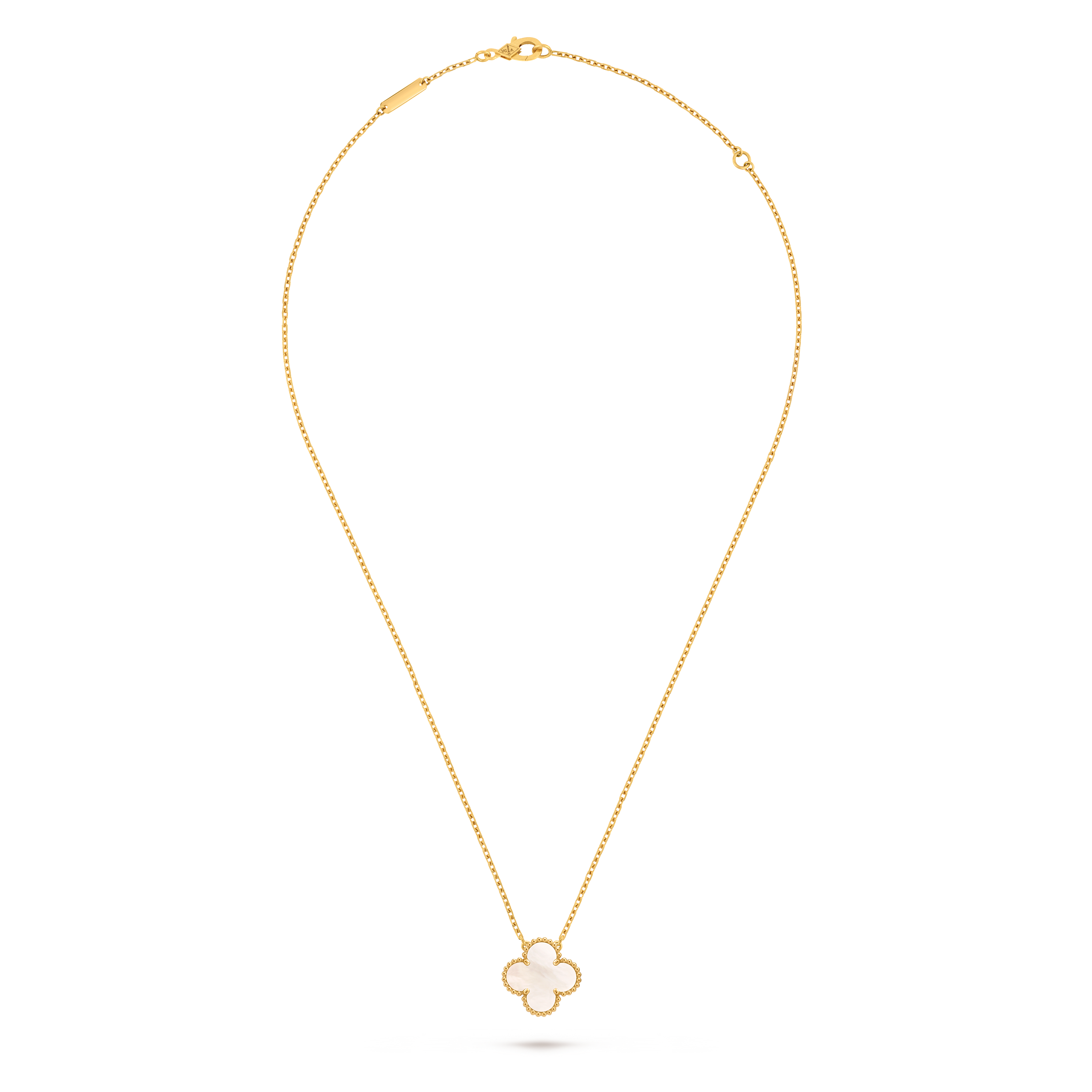 ヴ﻿ィ﻿ン﻿テ﻿ー﻿ジ﻿ア﻿ル﻿ハ﻿ン﻿ブ﻿ラ﻿ ﻿ネ﻿ッ﻿ク﻿レ﻿ス ヴィンテージ アルハンブラ ペンダント 18K イエローゴールド
