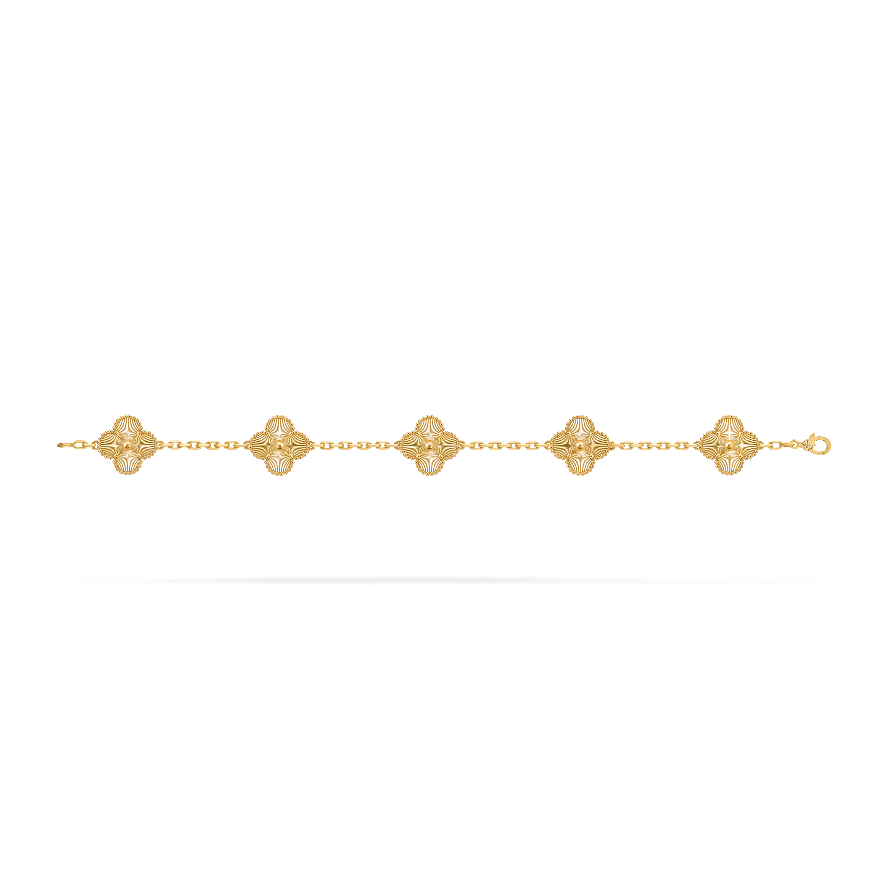 その他 Van Cleef & Arpels Gem Vintage Alhambra pendant 18K yellow gold, Agate- Van Cleef