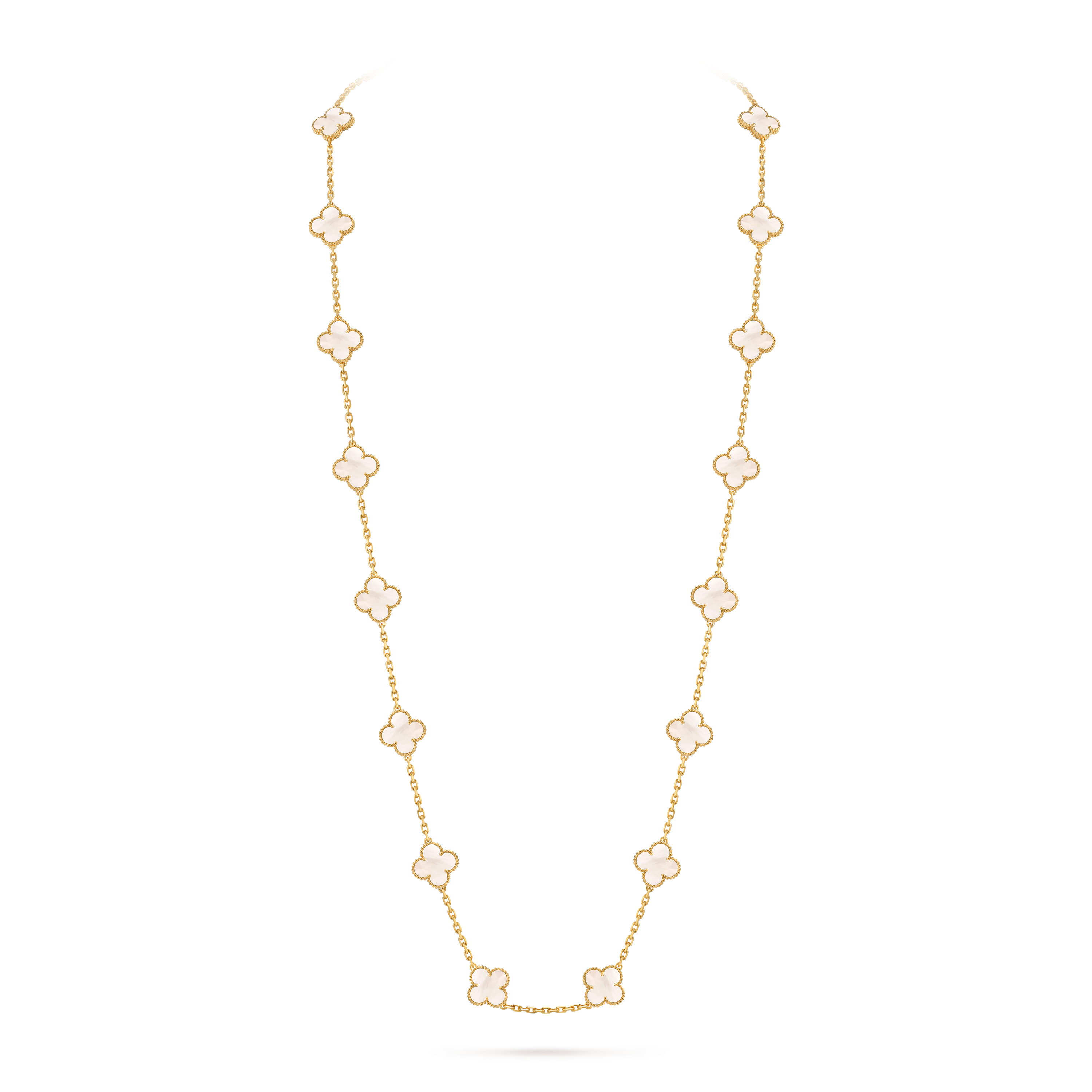 Van Cleef & Arpels 四つ葉のネックレス Van Cleef & Arpels VCAの四つ葉のクローバーネックレス