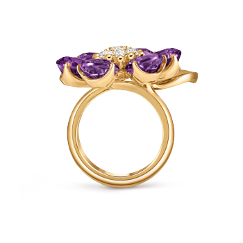 VCARPHK900 - Fleurs d’Hawaï ring