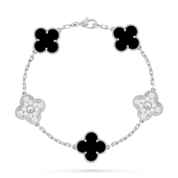 VCARP2R900 - Bracelet Vintage Alhambra 5 motifs