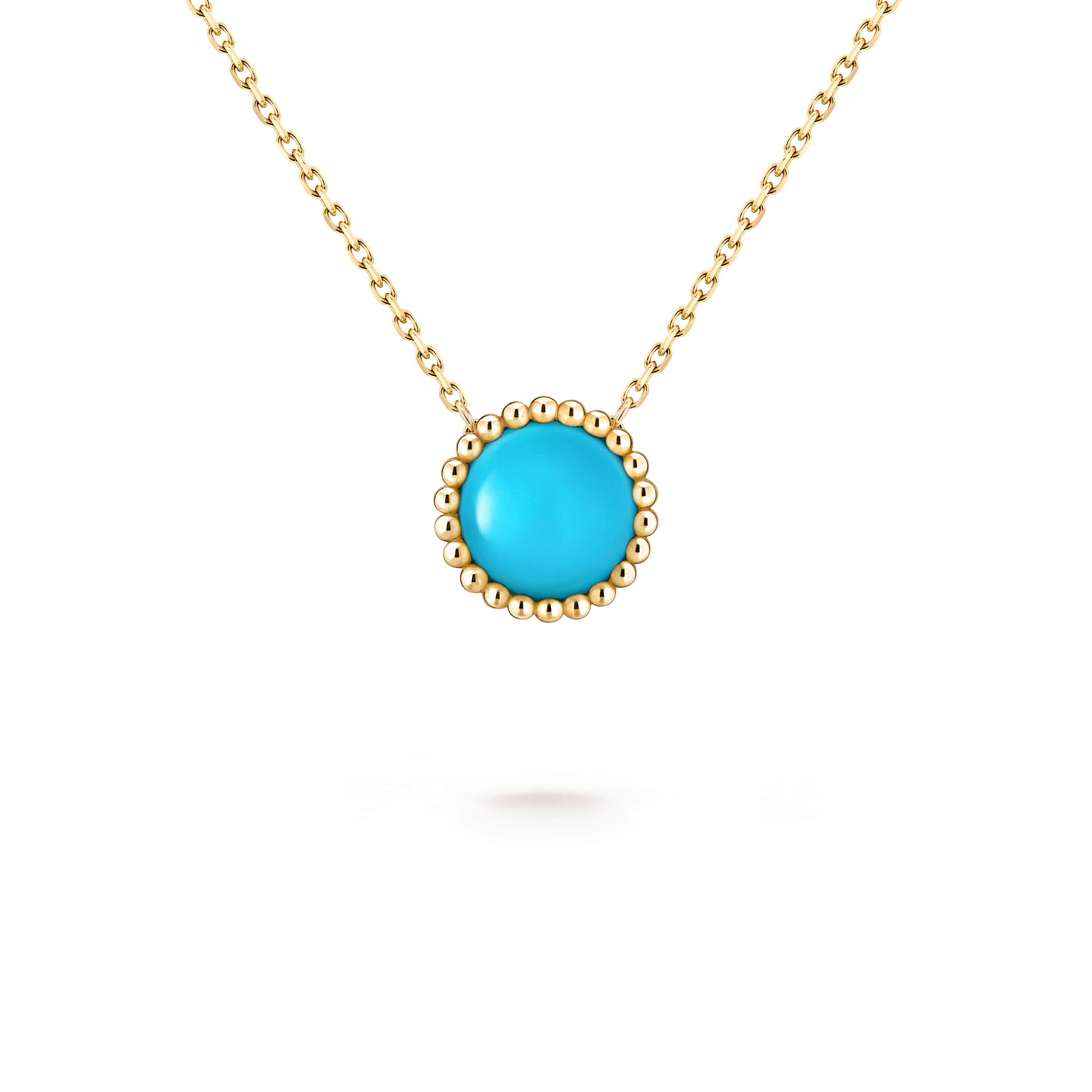 ペルレ クルール ペンダント 18K イエローゴールド, マラカイト