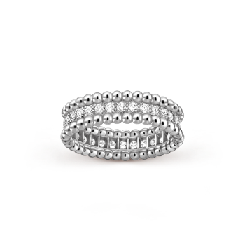 VCARP4E200 - Perlée diamonds ring, 1 row