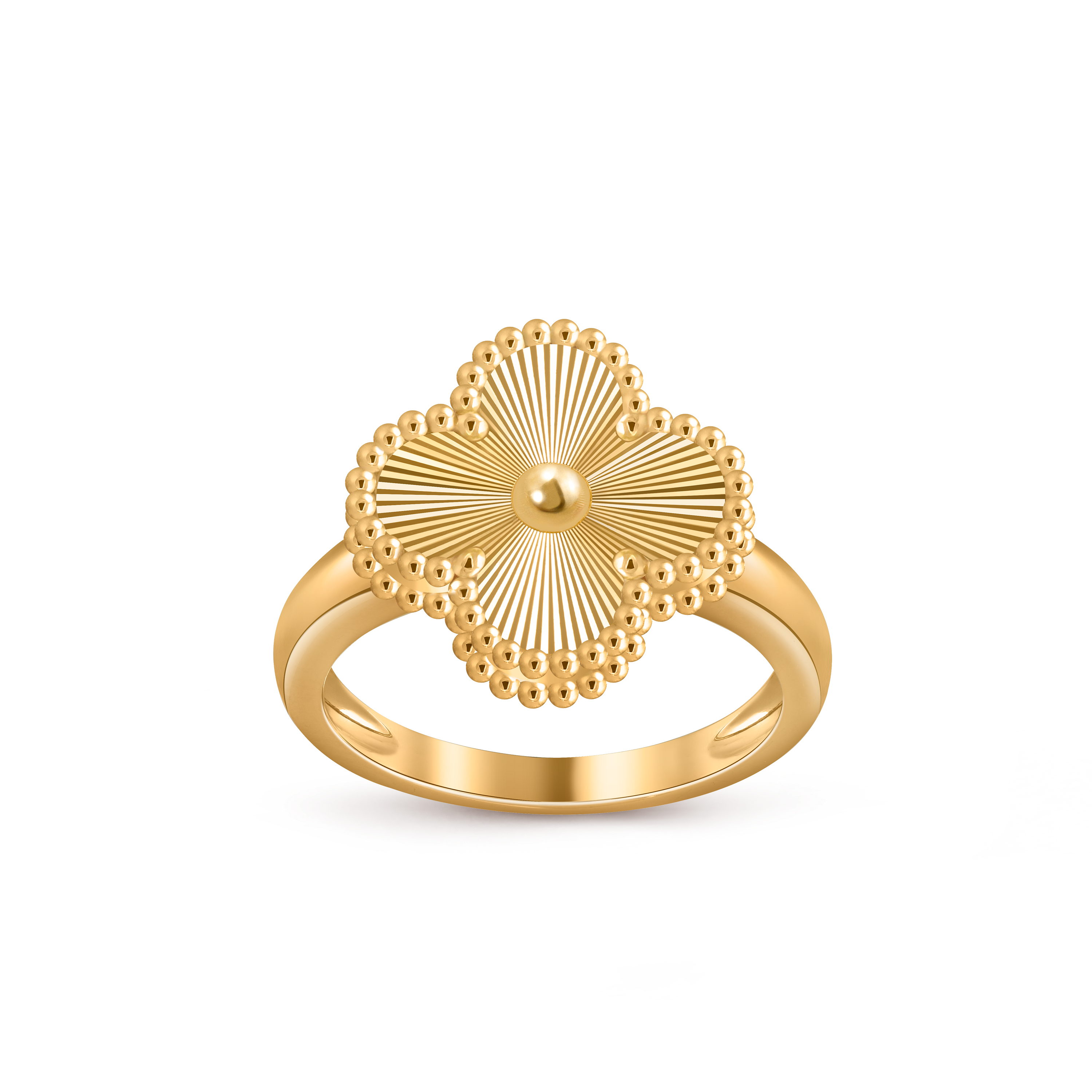 VCA リング ヴィンテージ アルハンブラ リバーシブル リング 18K ローズ